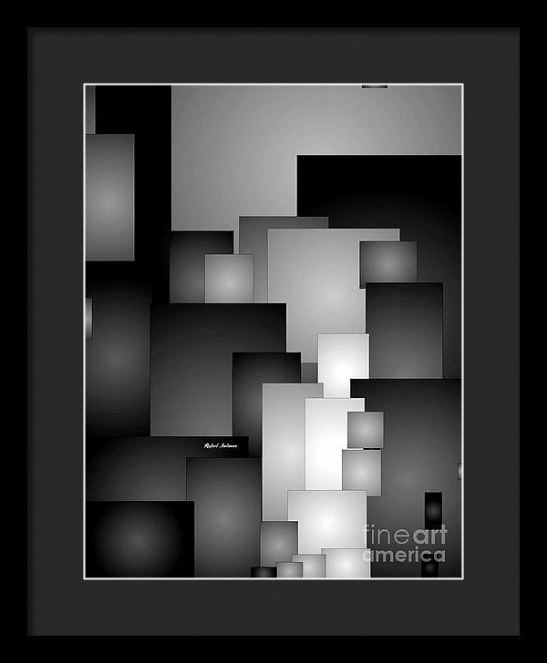 Framed Print - Shades Of Black