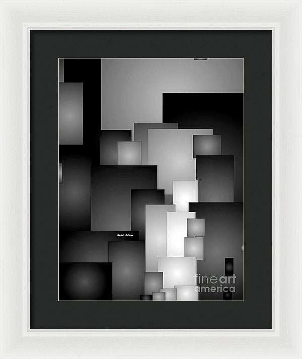 Framed Print - Shades Of Black