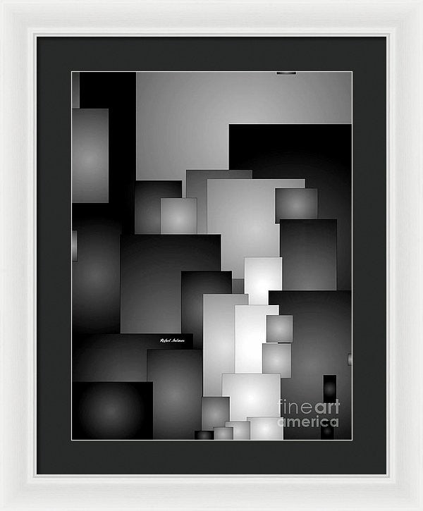 Framed Print - Shades Of Black