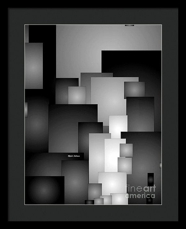 Framed Print - Shades Of Black