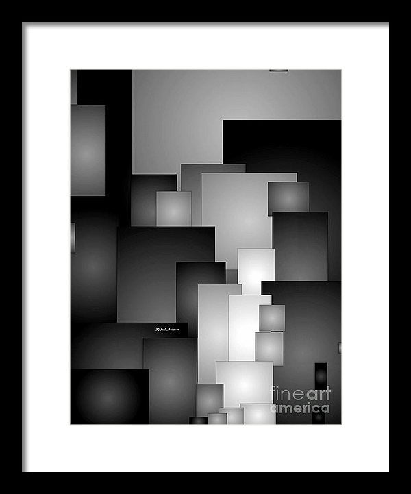 Framed Print - Shades Of Black