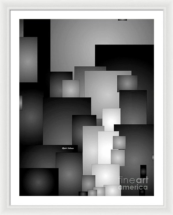 Framed Print - Shades Of Black