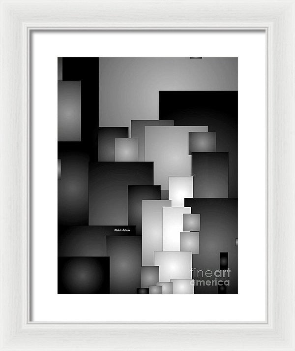 Framed Print - Shades Of Black