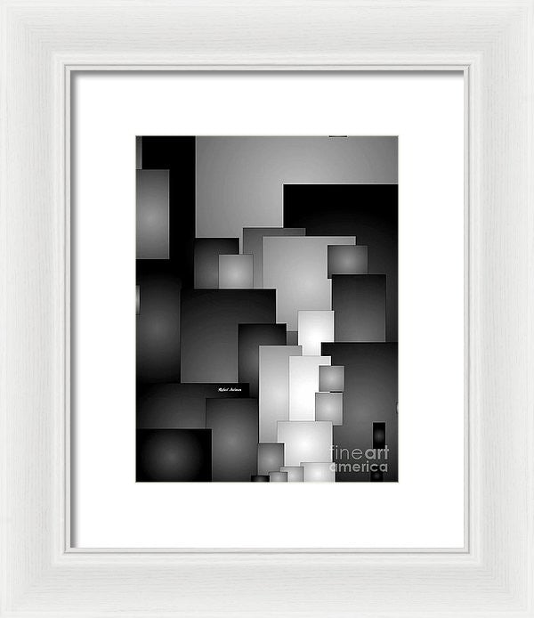 Framed Print - Shades Of Black