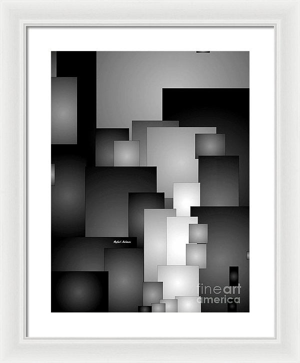 Framed Print - Shades Of Black