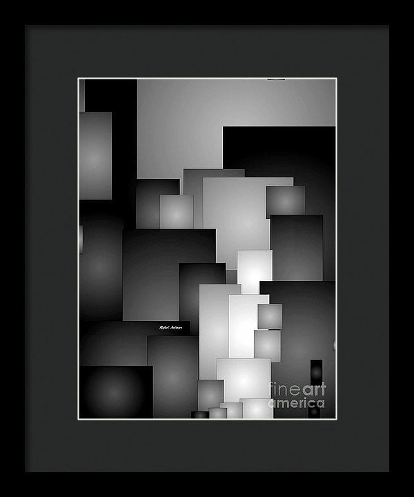 Framed Print - Shades Of Black