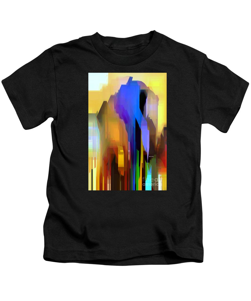 T-shirt pour enfants - Ombres dans l'espace