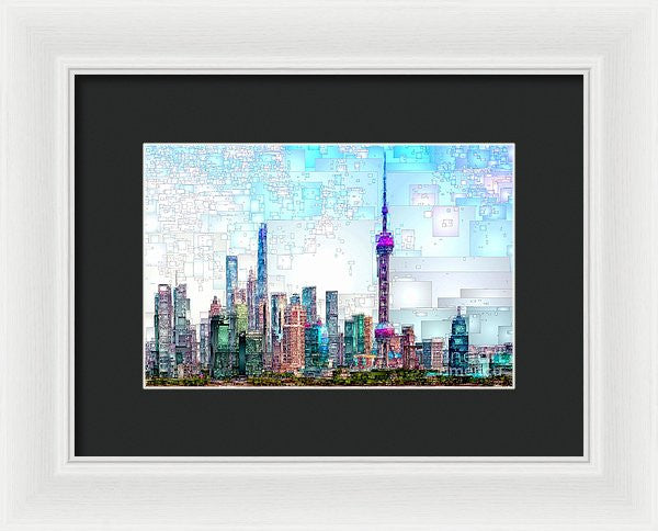 Framed Print - Shanghai, China