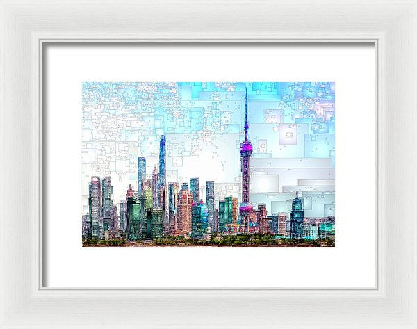 Framed Print - Shanghai, China