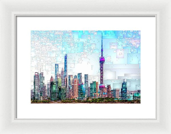 Framed Print - Shanghai, China