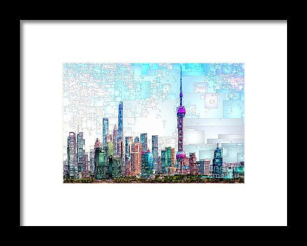 Framed Print - Shanghai, China