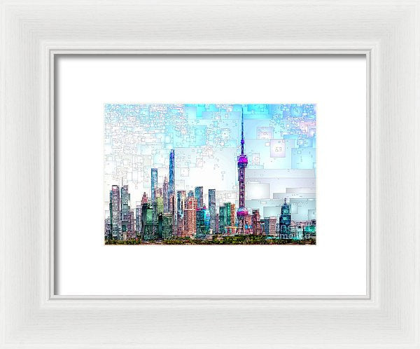 Framed Print - Shanghai, China