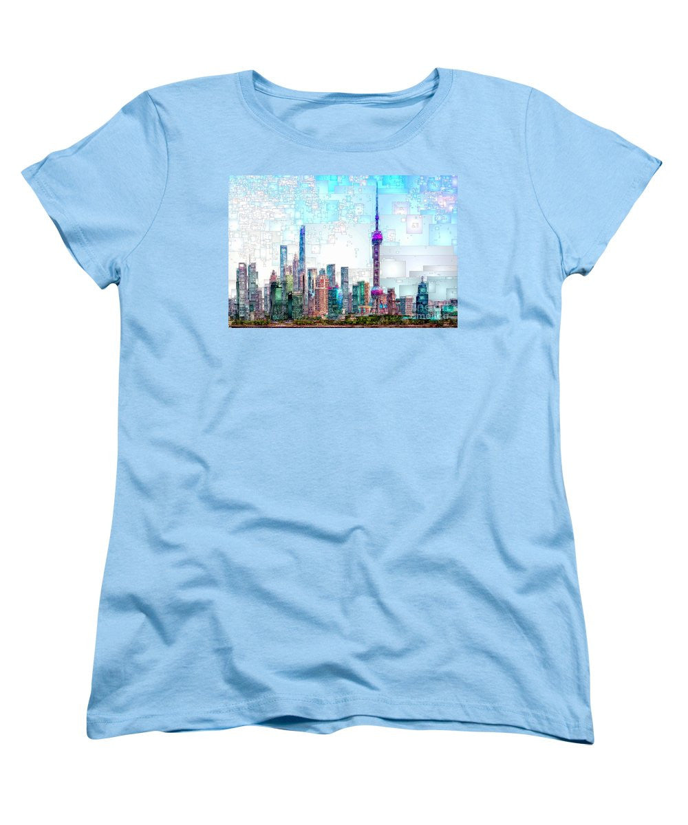 T-shirt pour femme (coupe standard) - Shanghai, Chine