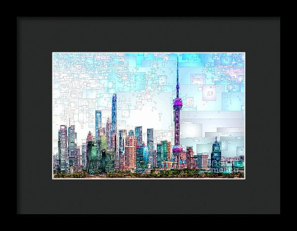 Framed Print - Shanghai, China