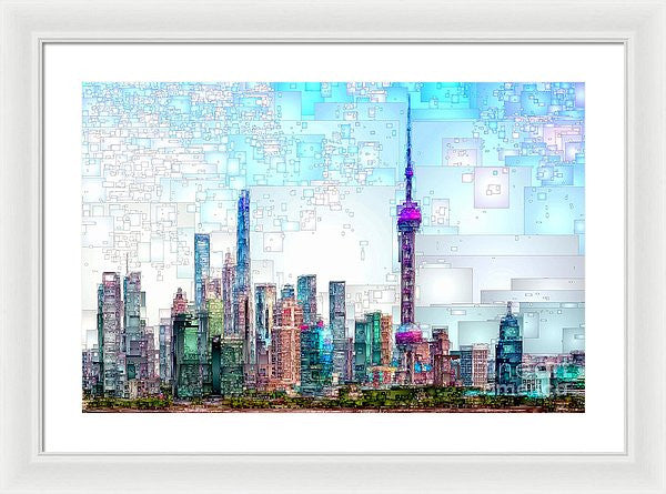 Framed Print - Shanghai, China