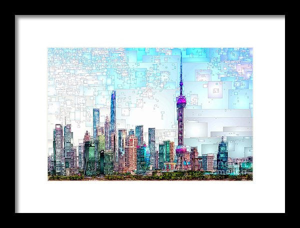 Framed Print - Shanghai, China