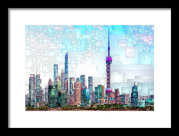 Framed Print - Shanghai, China