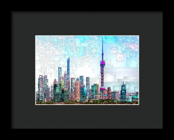 Framed Print - Shanghai, China