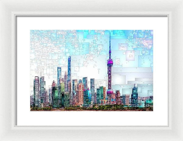 Framed Print - Shanghai, China