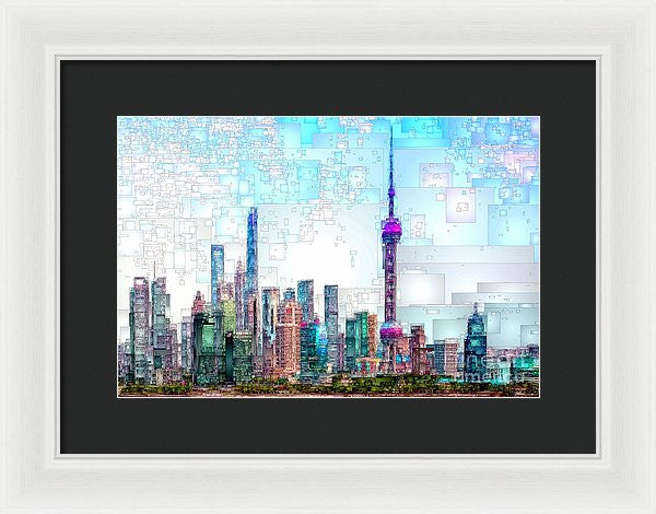 Framed Print - Shanghai, China