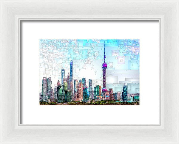 Framed Print - Shanghai, China