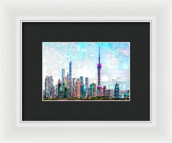 Framed Print - Shanghai, China