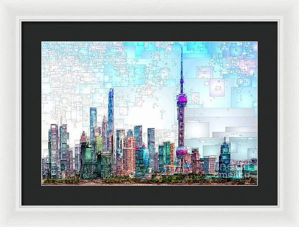 Framed Print - Shanghai, China