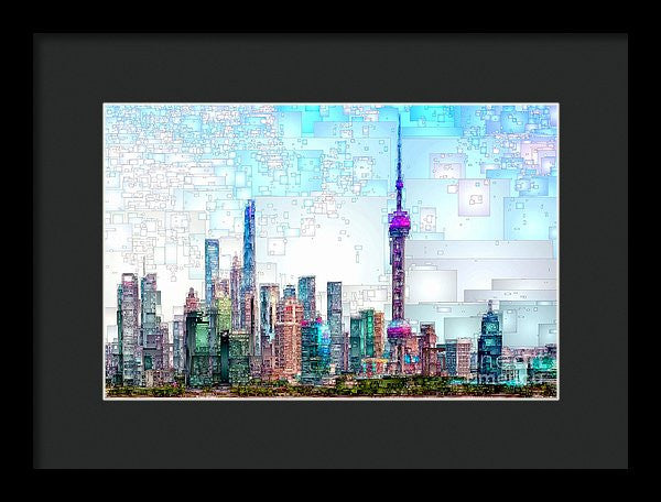 Framed Print - Shanghai, China