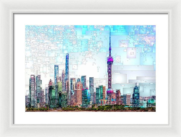 Framed Print - Shanghai, China