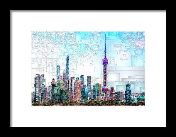 Framed Print - Shanghai, China