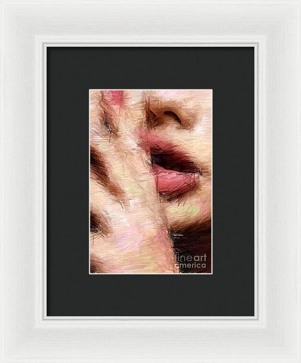 Framed Print - Shhh