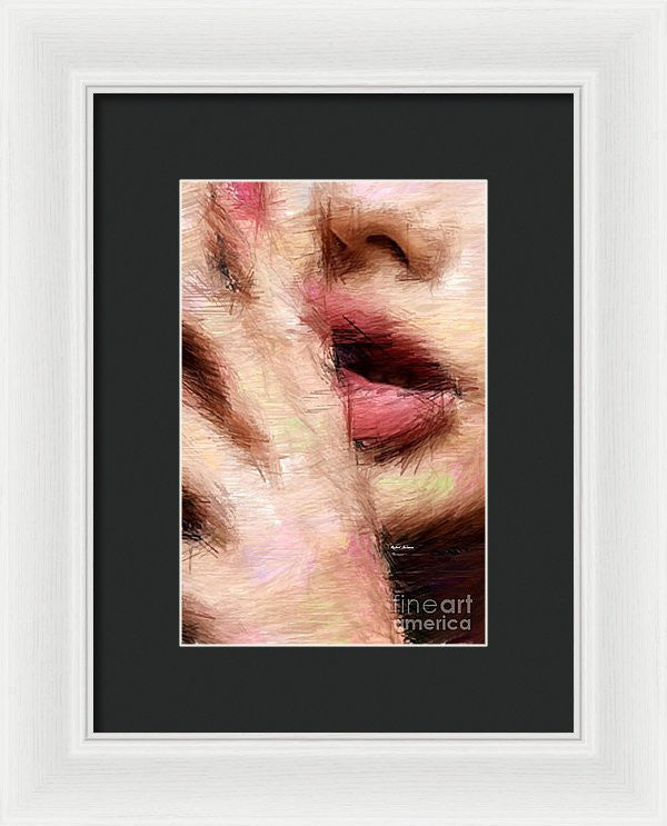 Framed Print - Shhh