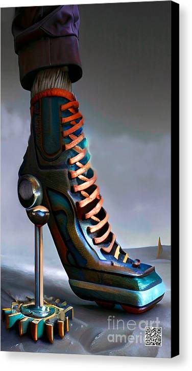 Shoes for the Sports Verse - Canvas Print