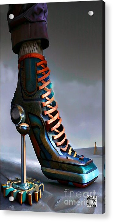Shoes for the Sports Verse - Acrylic Print