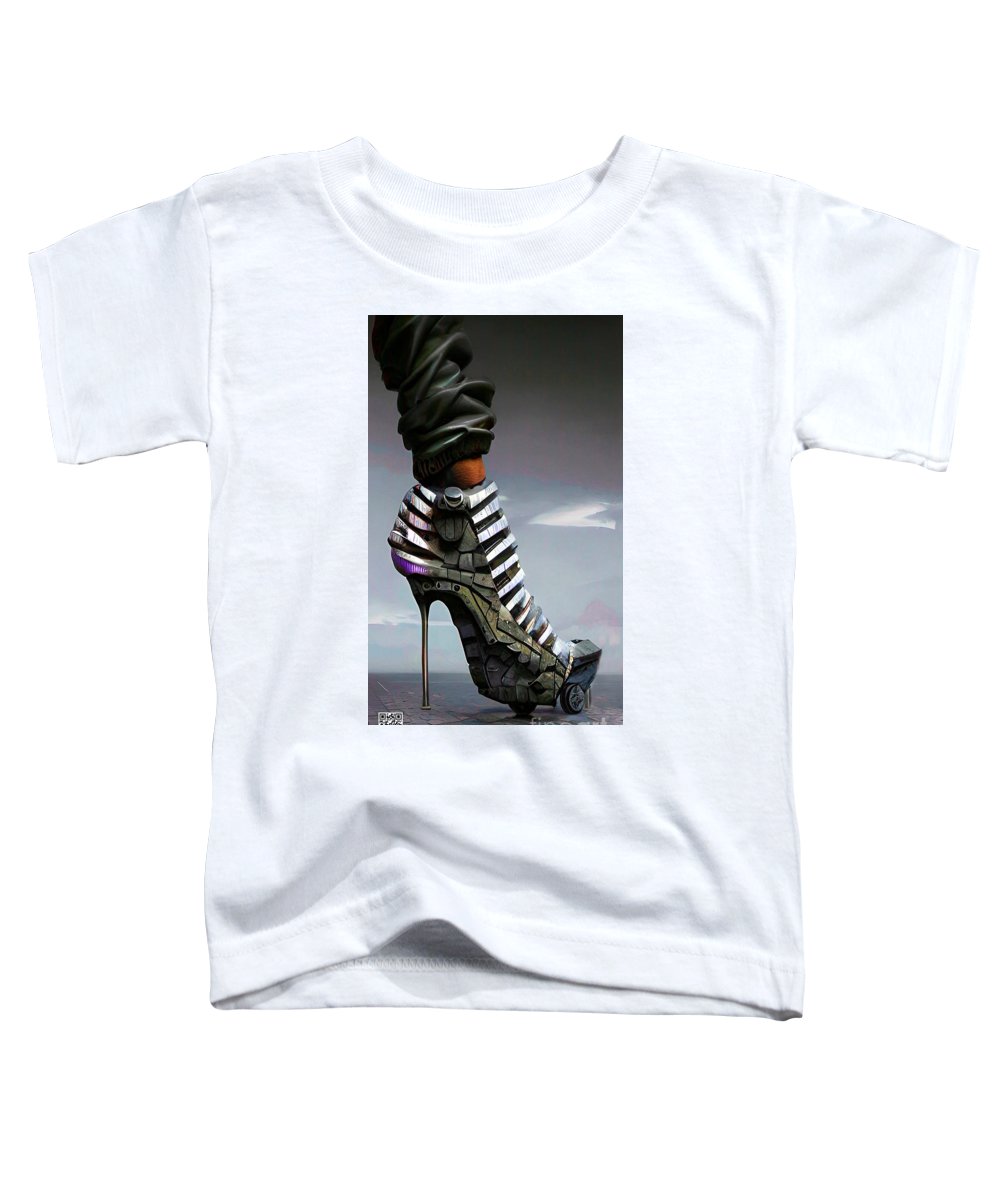 Shoes made for walking in 2030 - Toddler T-Shirt