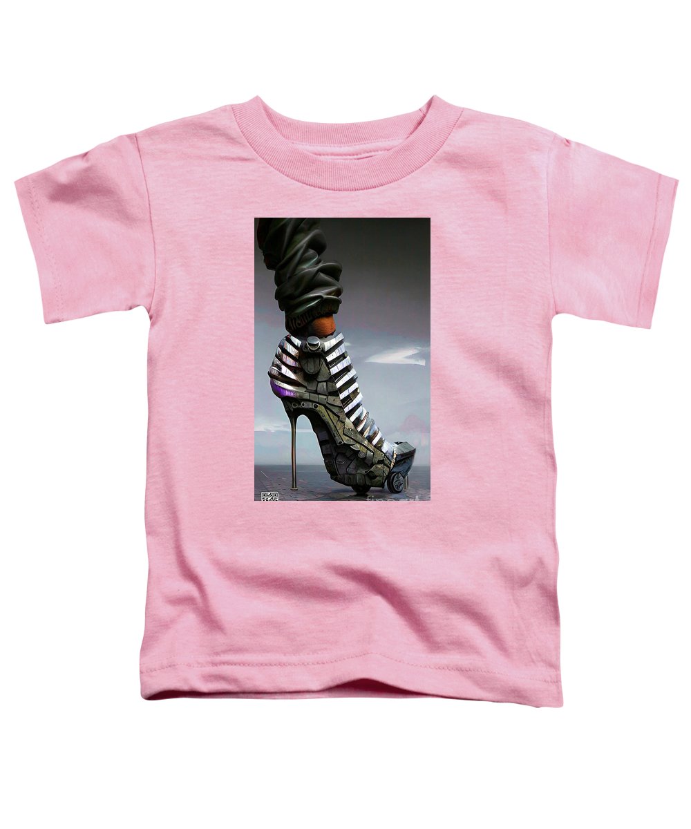 Shoes made for walking in 2030 - Toddler T-Shirt