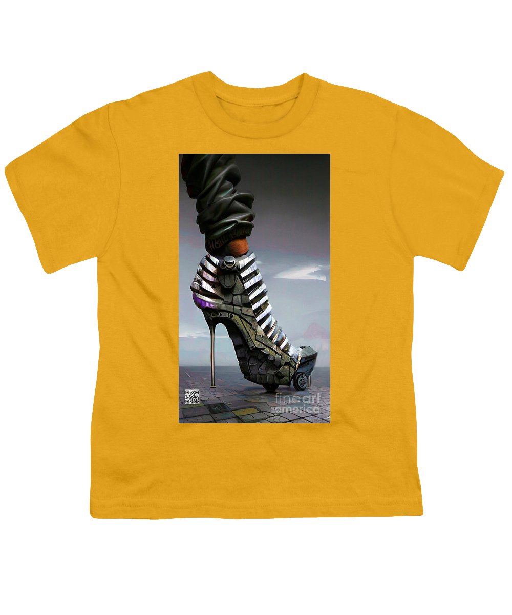 Shoes made for walking in 2030 - Youth T-Shirt