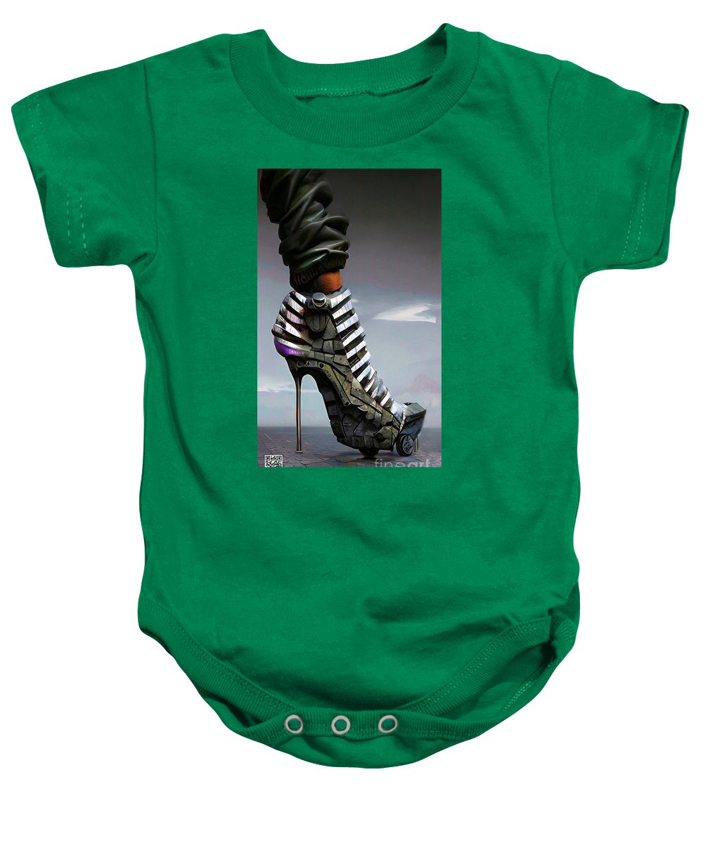 Shoes made for walking in 2030 - Baby Onesie