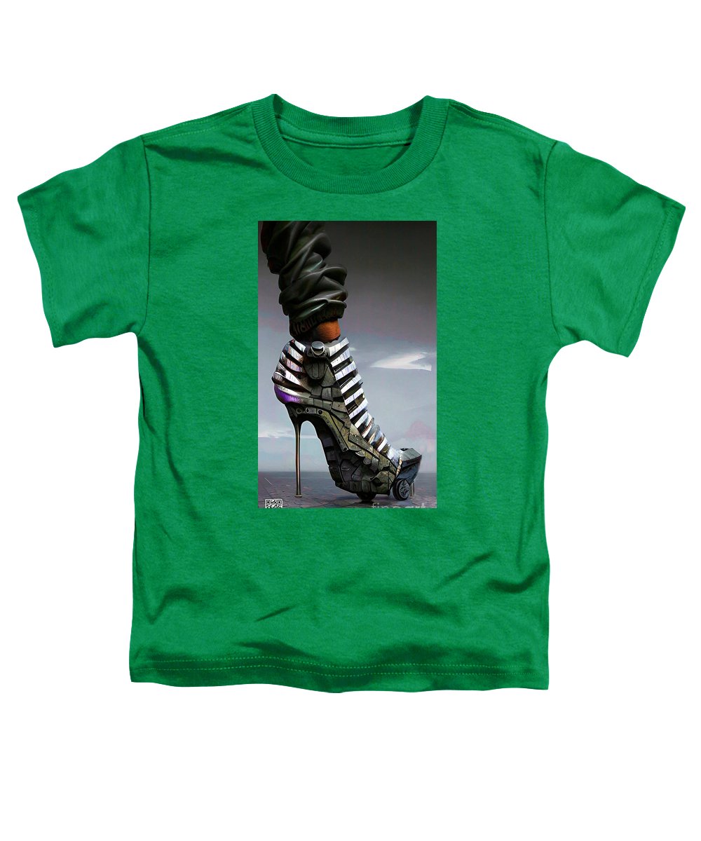 Shoes made for walking in 2030 - Toddler T-Shirt