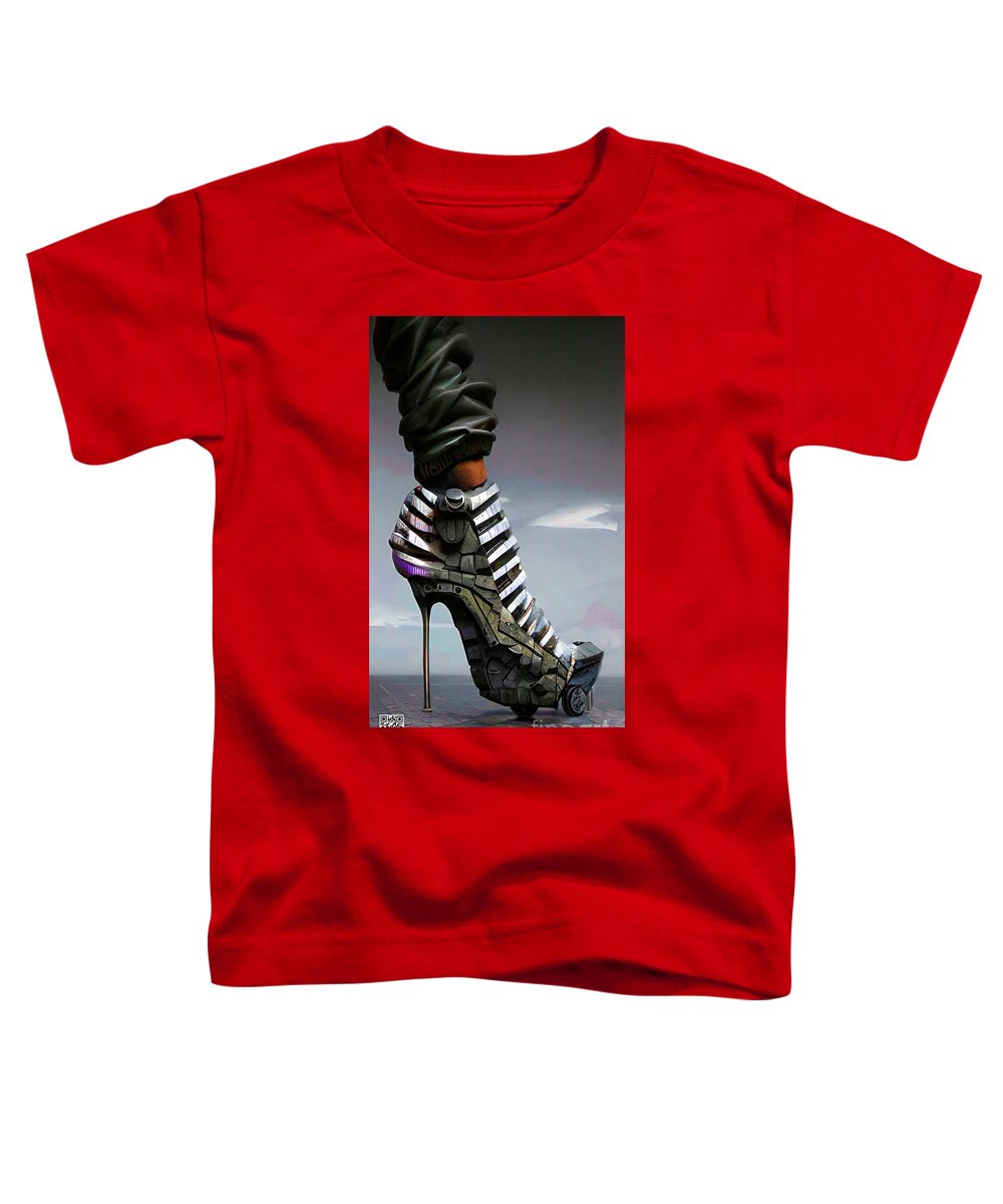 Shoes made for walking in 2030 - Toddler T-Shirt