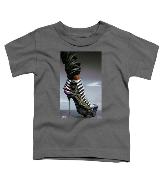 Shoes made for walking in 2030 - Toddler T-Shirt