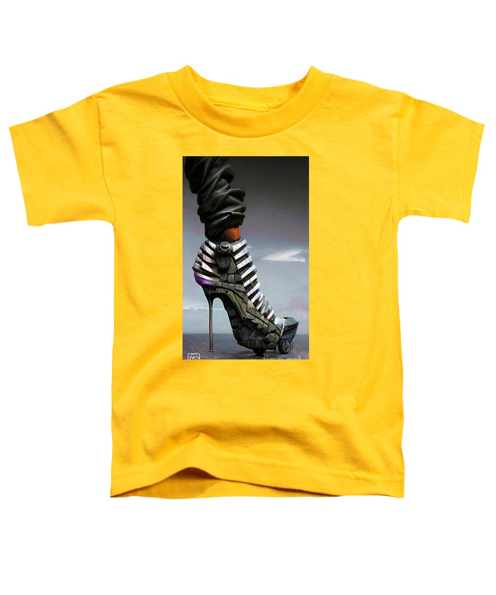 Shoes made for walking in 2030 - Toddler T-Shirt