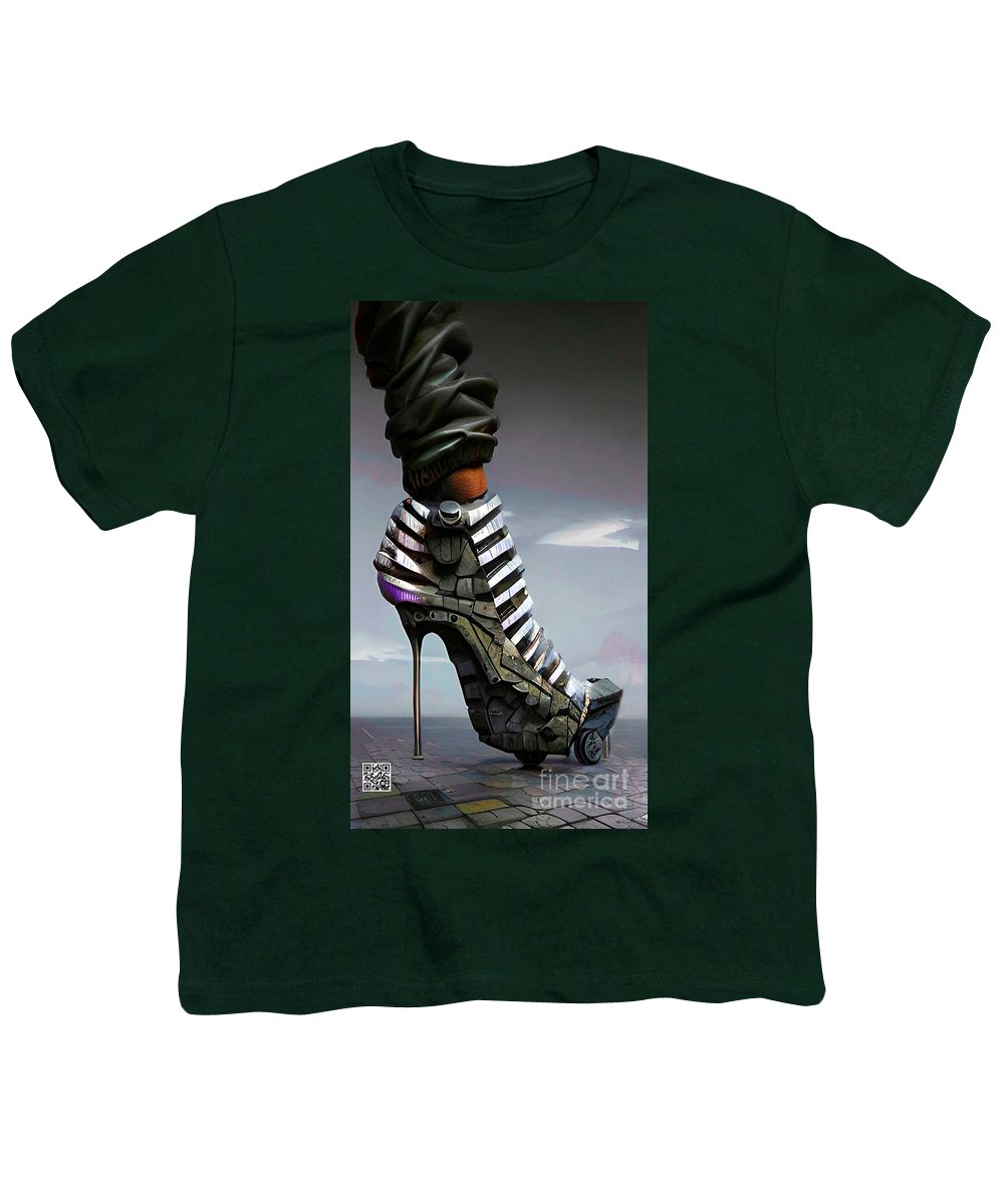Shoes made for walking in 2030 - Youth T-Shirt
