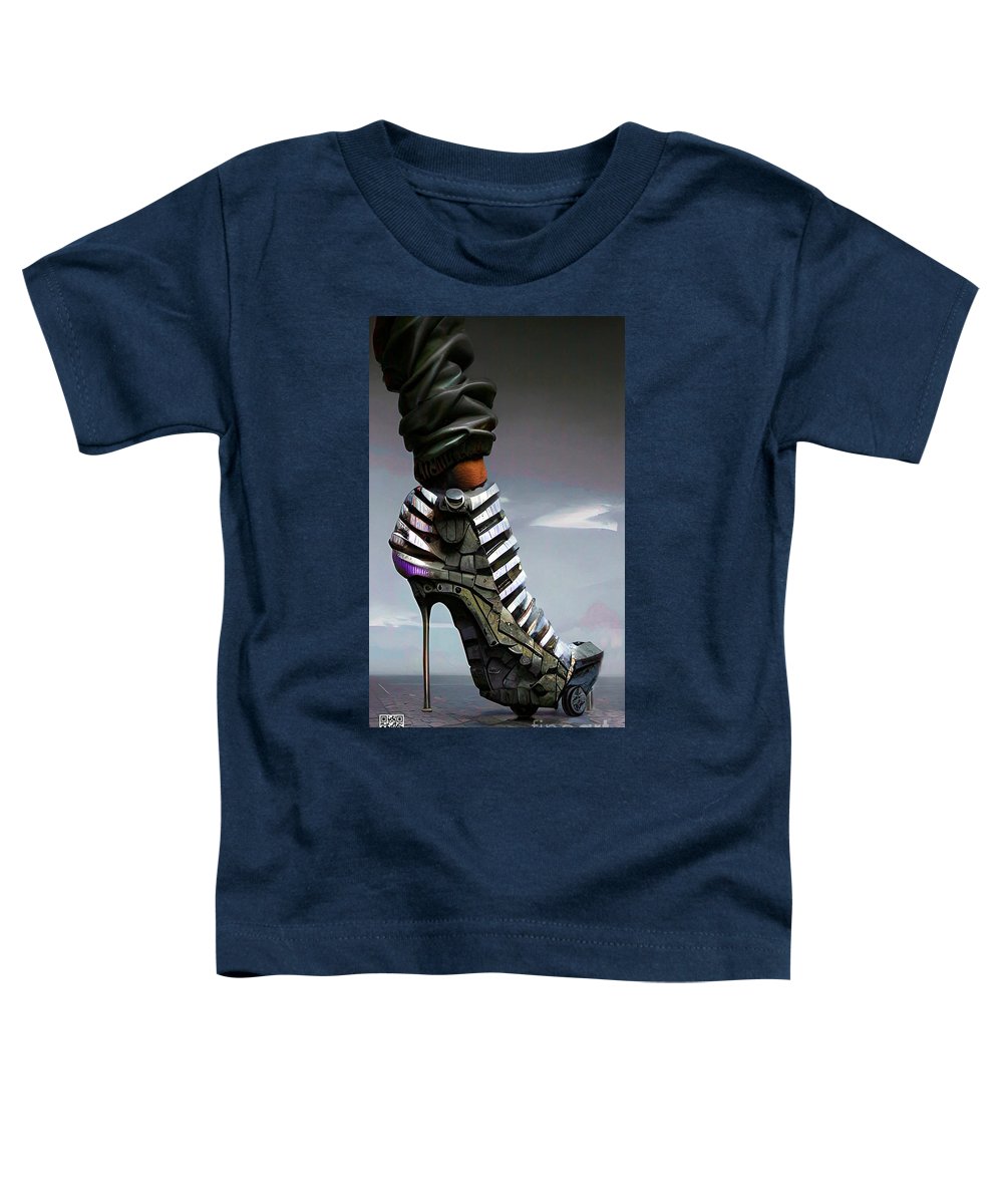 Shoes made for walking in 2030 - Toddler T-Shirt