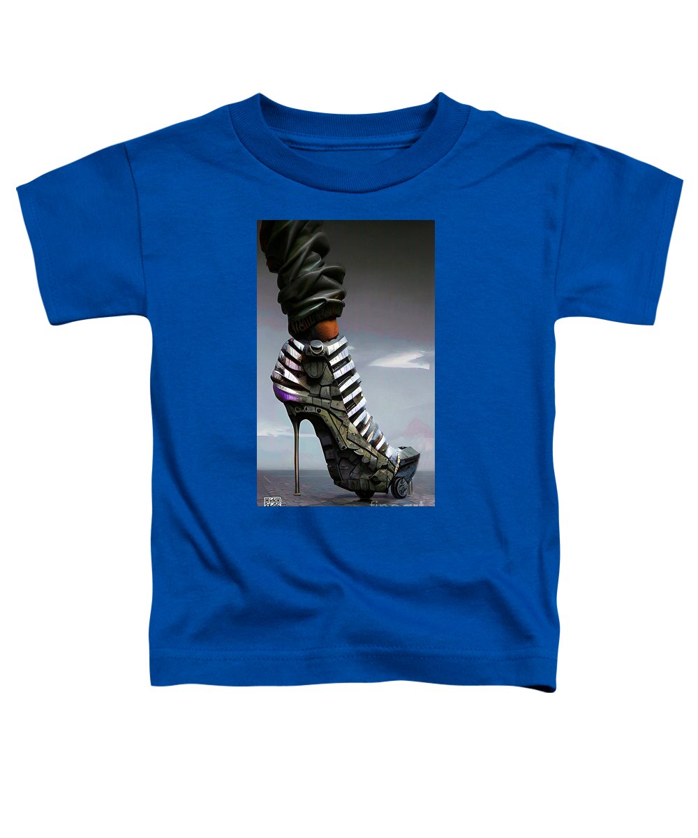 Shoes made for walking in 2030 - Toddler T-Shirt