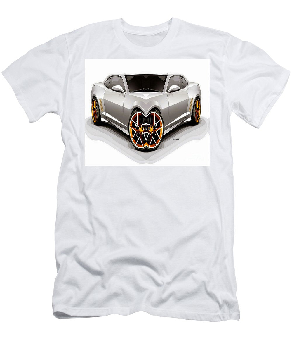 Men's T-Shirt (Slim Fit) - Silver Car 008