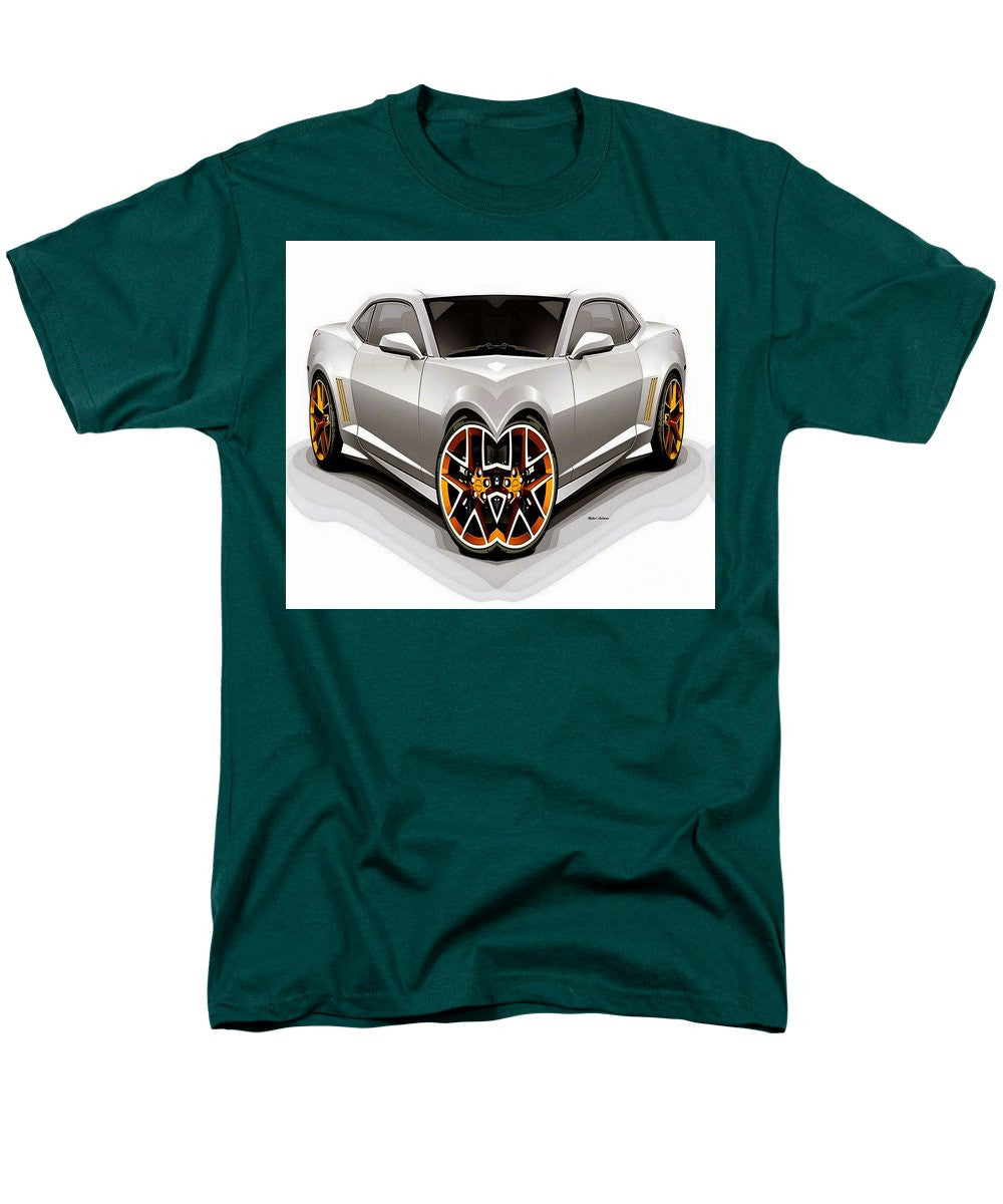 Men's T-Shirt  (Regular Fit) - Silver Car 008