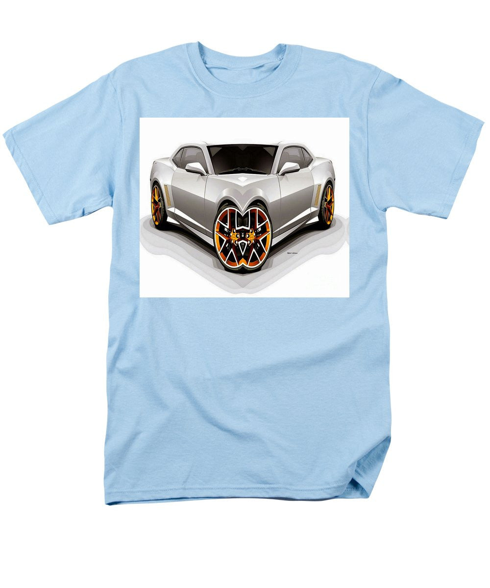 Men's T-Shirt  (Regular Fit) - Silver Car 008