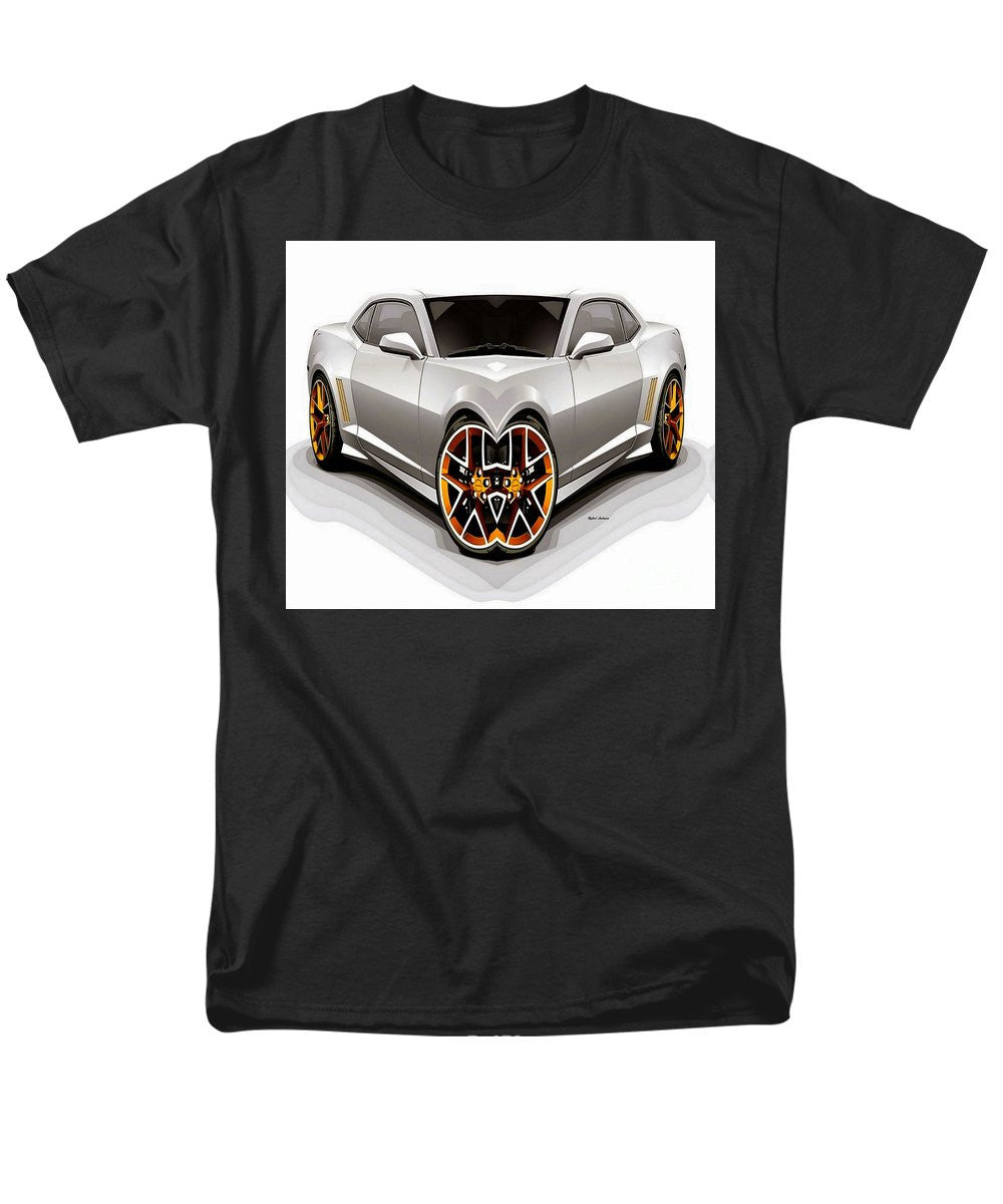 Men's T-Shirt  (Regular Fit) - Silver Car 008