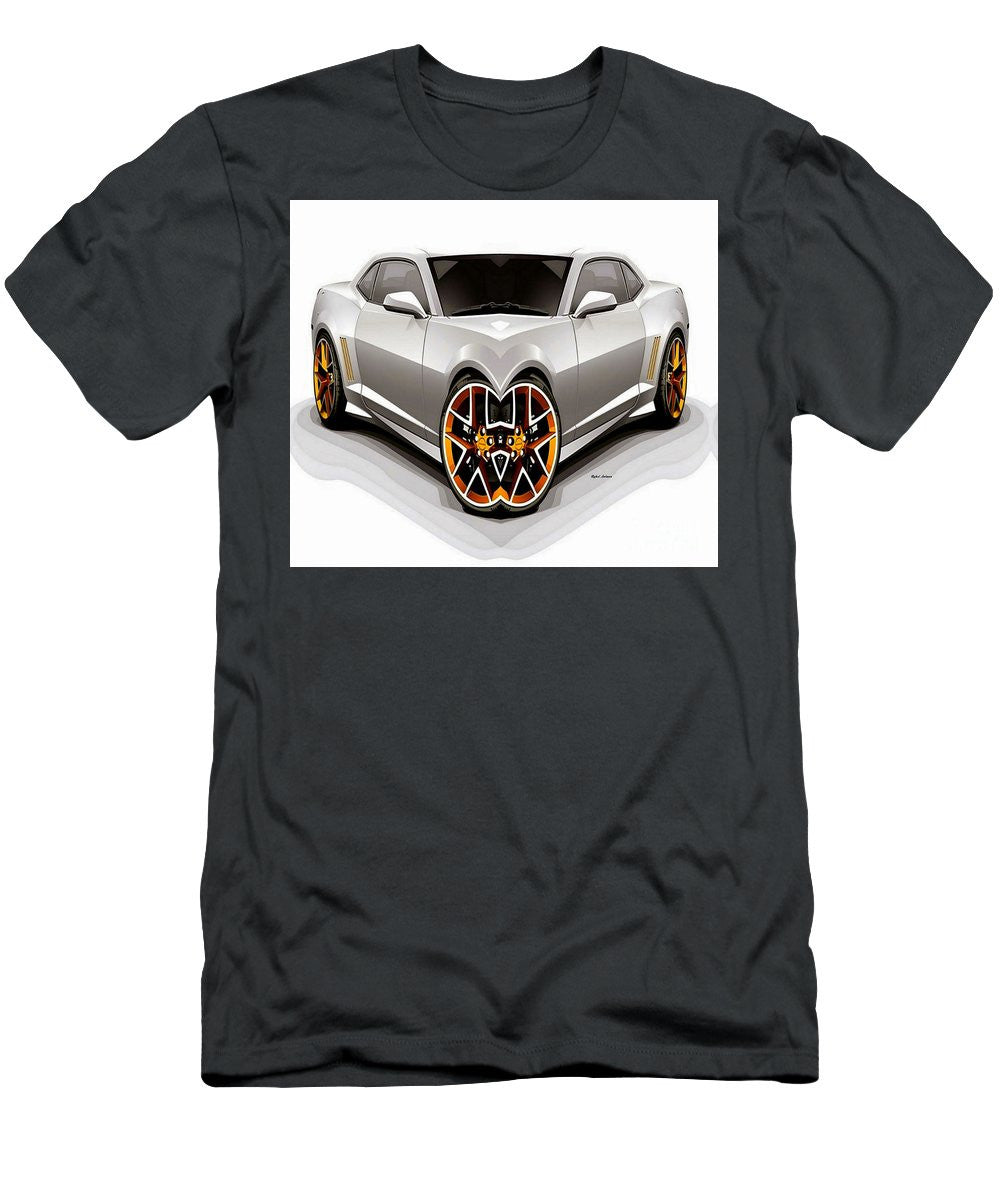 Men's T-Shirt (Slim Fit) - Silver Car 008